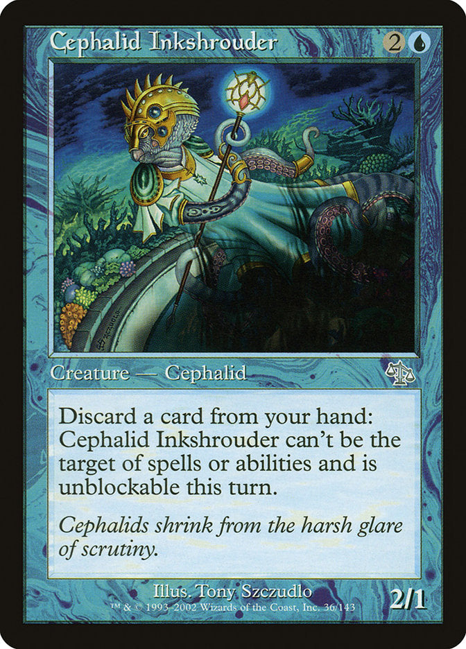 Cefálida Cospe-Tinta / Cephalid Inkshrouder - Magic: The Gathering - MoxLand