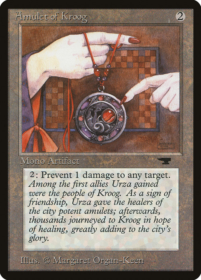 Amuleto de Kroog / Amulet of Kroog - Magic: The Gathering - MoxLand