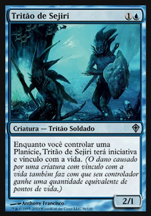 Tritão de Sejiri / Sejiri Merfolk - Magic: The Gathering - MoxLand