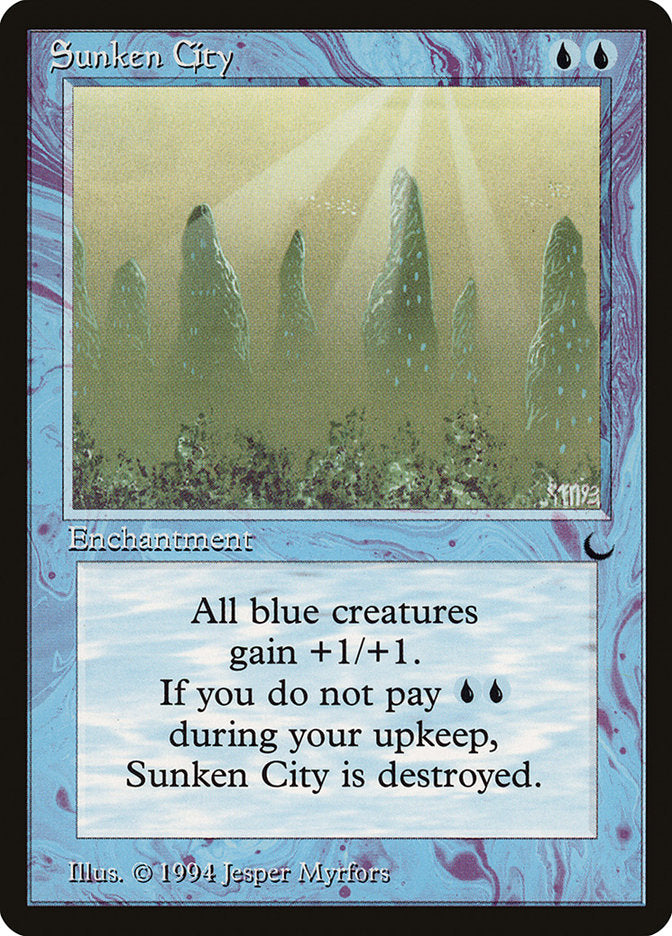 Cidade Submersa / Sunken City - Magic: The Gathering - MoxLand