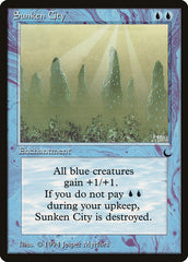 Cidade Submersa / Sunken City - Magic: The Gathering - MoxLand