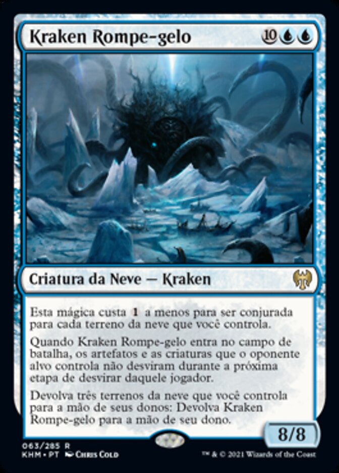 Kraken Rompe-gelo / Icebreaker Kraken - Magic: The Gathering - MoxLand