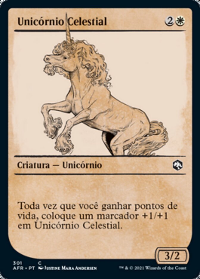 Unicórnio Celestial / Celestial Unicorn - Magic: The Gathering - MoxLand