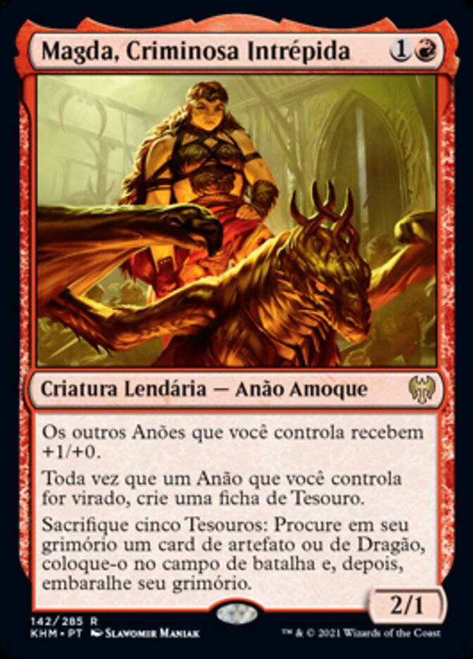 Magda, Criminosa Intrépida / Magda, Brazen Outlaw - Magic: The Gathering - MoxLand