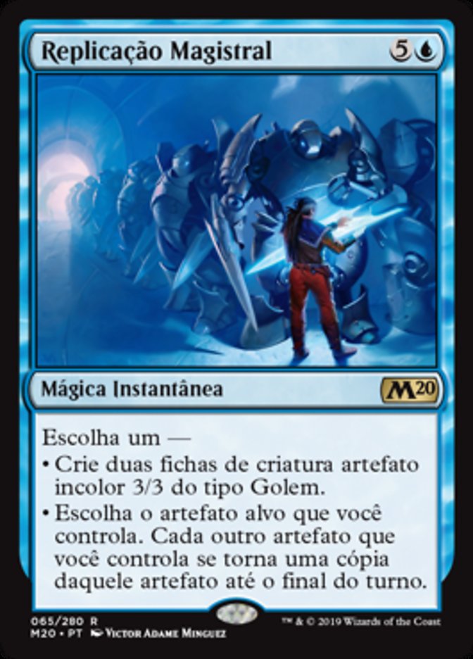 Replicação Magistral / Masterful Replication - Magic: The Gathering - MoxLand