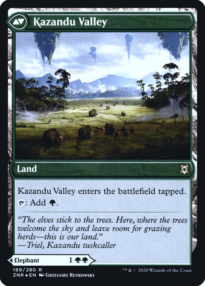 Mamute de Kazandu / Kazandu Mammoth - Magic: The Gathering - MoxLand