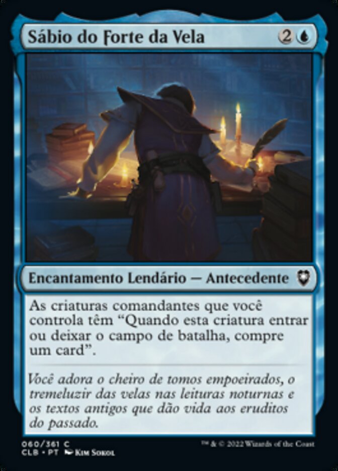 Sábio do Forte da Vela / Candlekeep Sage - Magic: The Gathering - MoxLand