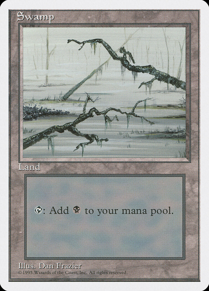 Pântano / Swamp - Magic: The Gathering - MoxLand