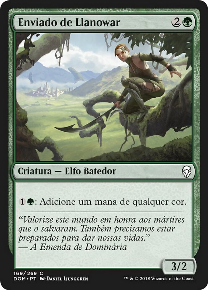 Enviado de Llanowar / Llanowar Envoy - Magic: The Gathering - MoxLand