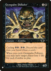 Poluidor da Palma Cravejada / Gempalm Polluter - Magic: The Gathering - MoxLand