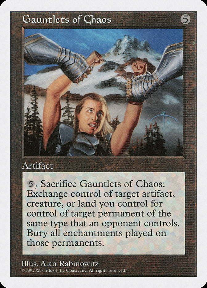 Guantes do Caos / Gauntlets of Chaos - Magic: The Gathering - MoxLand