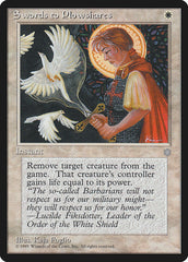 Espadas em Arados / Swords to Plowshares - Magic: The Gathering - MoxLand