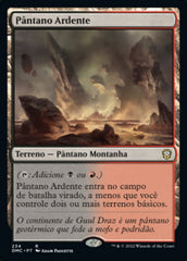 Pântano Ardente / Smoldering Marsh - Magic: The Gathering - MoxLand