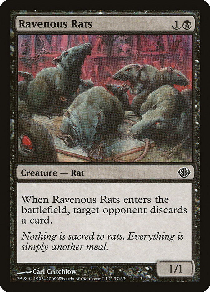 Ratos Vorazes / Ravenous Rats - Magic: The Gathering - MoxLand