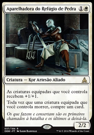 Aparelhadora do Refúgio de Pedra / Stone Haven Outfitter - Magic: The Gathering - MoxLand