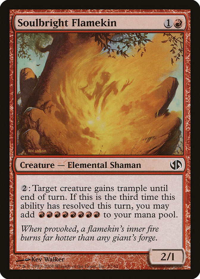 Flamíneo Brilhalma / Soulbright Flamekin - Magic: The Gathering - MoxLand