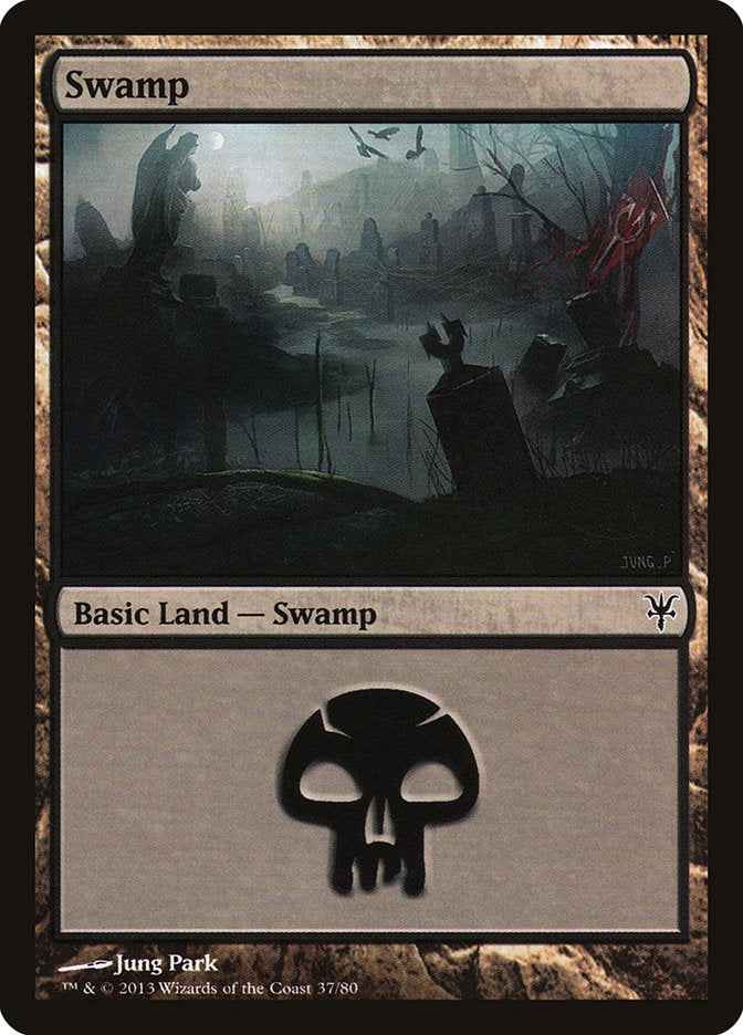 Pântano / Swamp - Magic: The Gathering - MoxLand