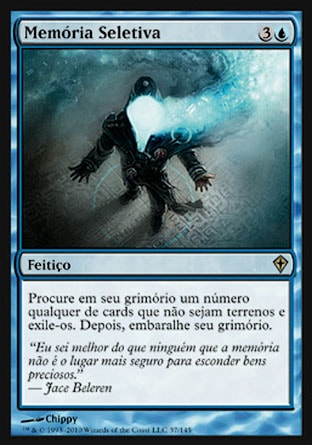 Memória Seletiva / Selective Memory - Magic: The Gathering - MoxLand