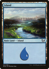 Ilha / Island - Magic: The Gathering - MoxLand