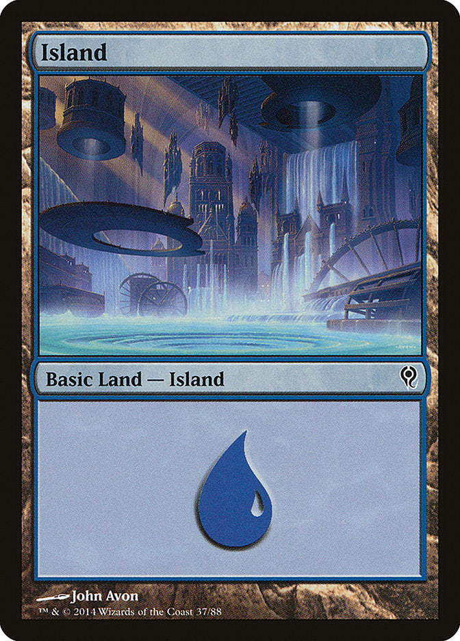 Ilha / Island - Magic: The Gathering - MoxLand