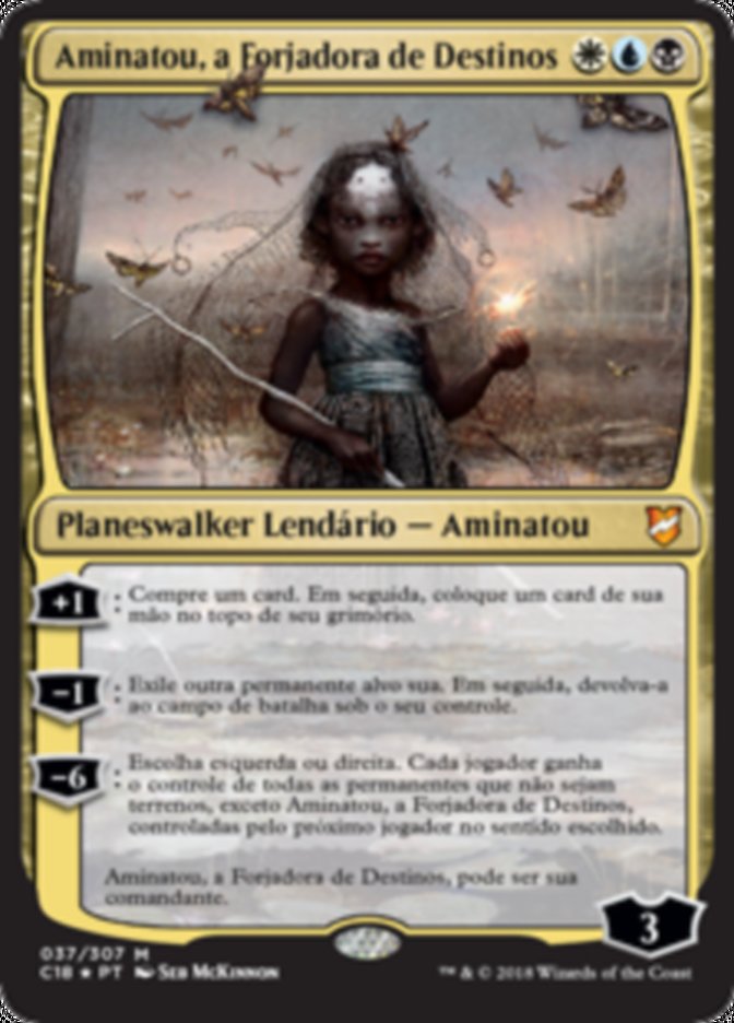 Aminatou, a Forjadora de Destinos / Aminatou, the Fateshifter - Magic: The Gathering - MoxLand