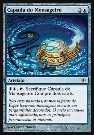 Cápsula do Mensageiro / Courier's Capsule - Magic: The Gathering - MoxLand