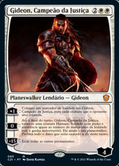 Gideon, Campeão da Justiça / Gideon, Champion of Justice - Magic: The Gathering - MoxLand