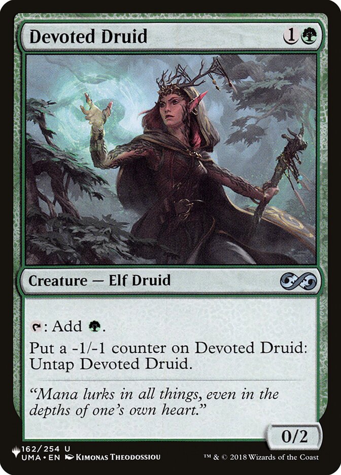 Druida Devotado / Devoted Druid - Magic: The Gathering - MoxLand