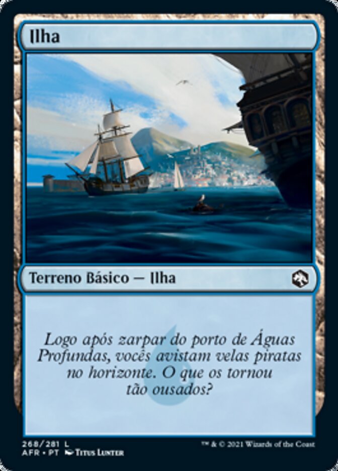 Ilha / Island - Magic: The Gathering - MoxLand