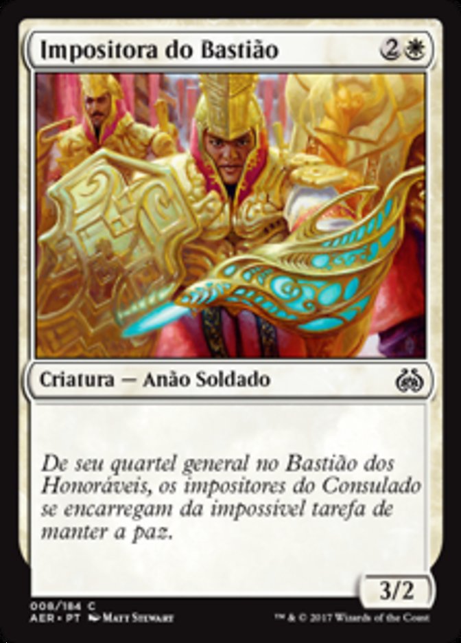 Impositora do Bastião / Bastion Enforcer - Magic: The Gathering - MoxLand