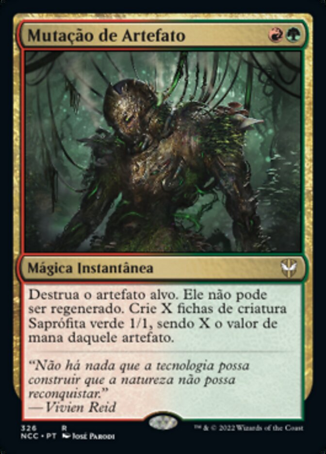Mutação de Artefato / Artifact Mutation - Magic: The Gathering - MoxLand