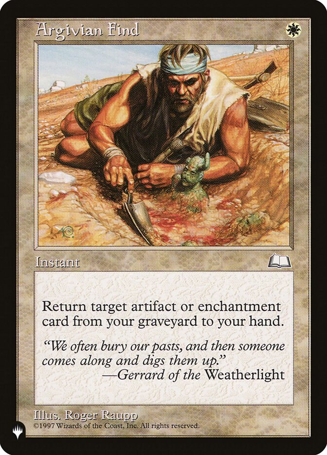 Achado Argiviano / Argivian Find - Magic: The Gathering - MoxLand