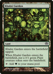 Jardim de Khalni / Khalni Garden - Magic: The Gathering - MoxLand