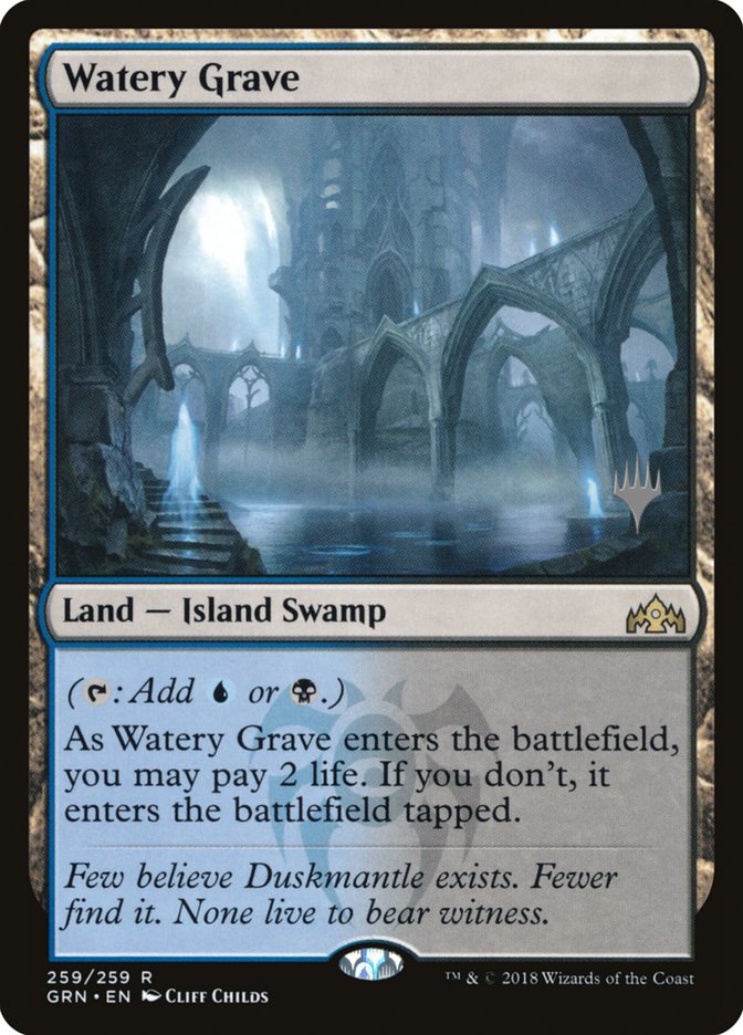 Túmulo Aquático / Watery Grave - Magic: The Gathering - MoxLand