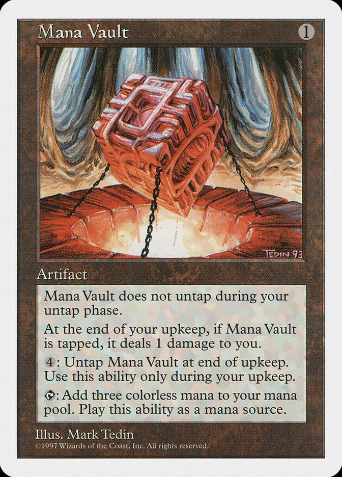 Cofre de Mana / Mana Vault - Magic: The Gathering - MoxLand