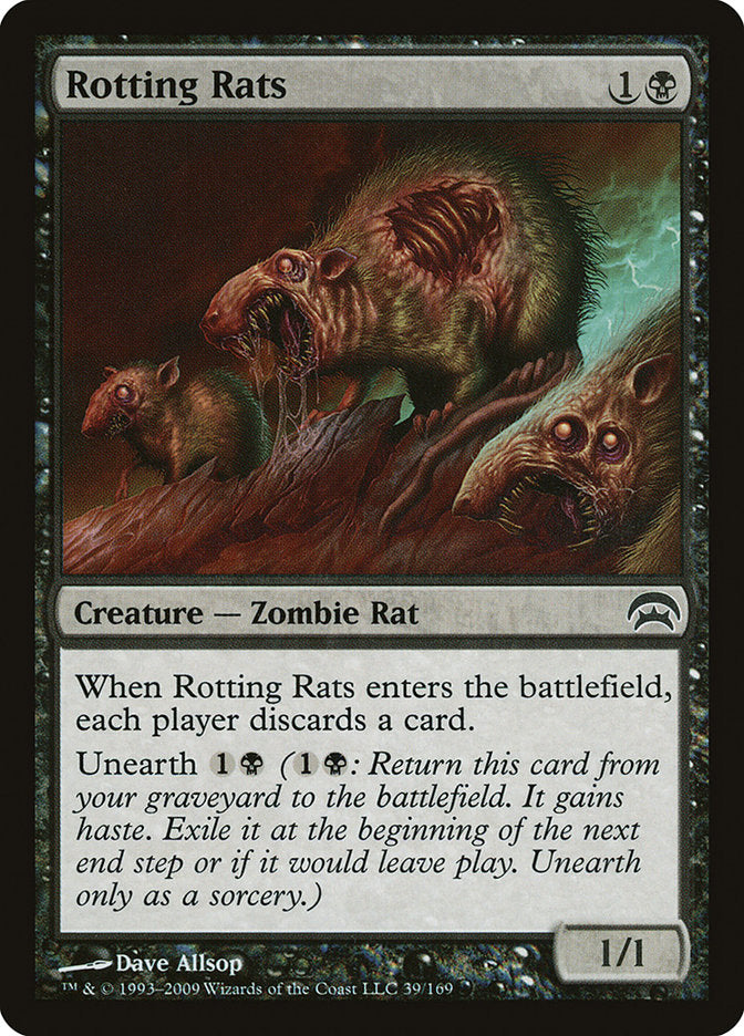 Ratos Putrescentes / Rotting Rats - Magic: The Gathering - MoxLand