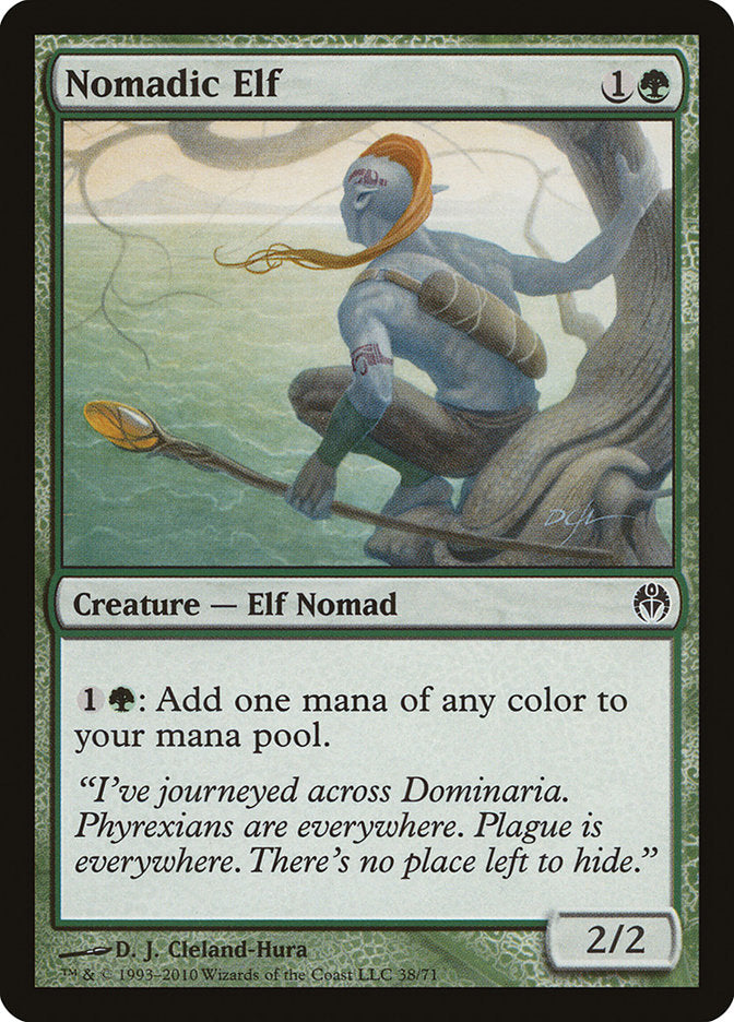 Elfo Nômade / Nomadic Elf - Magic: The Gathering - MoxLand