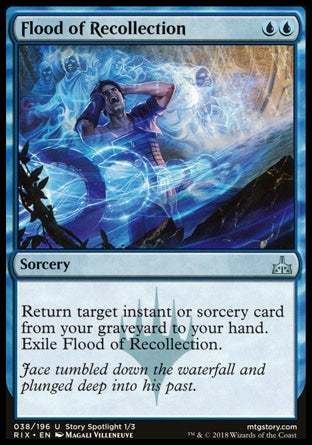 Enxurrada de Recordações / Flood of Recollection - Magic: The Gathering - MoxLand