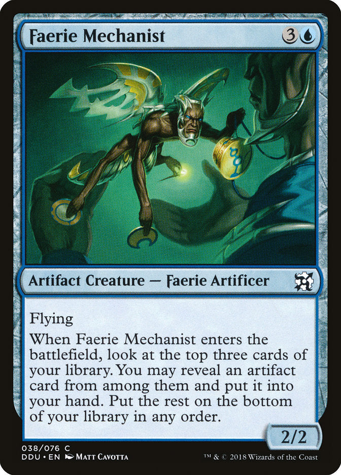 Mecanista Feérico / Faerie Mechanist - Magic: The Gathering - MoxLand