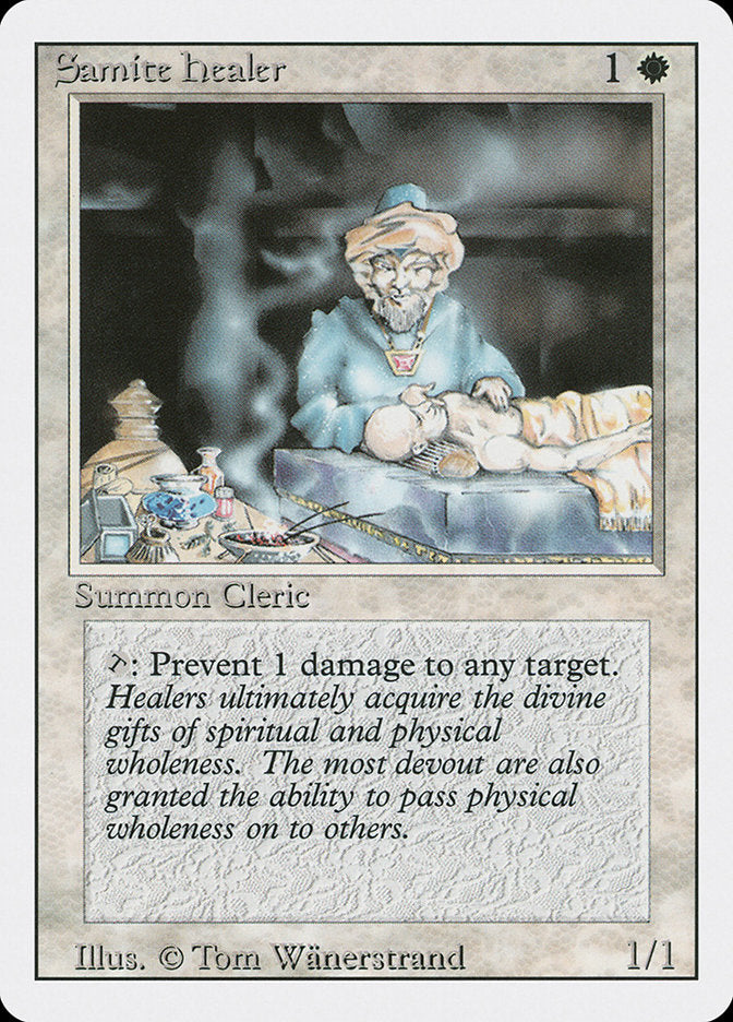 Curandeiro Samita / Samite Healer - Magic: The Gathering - MoxLand