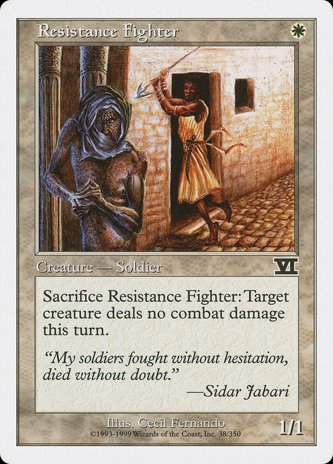 Combatente da Resistência / Resistance Fighter - Magic: The Gathering - MoxLand