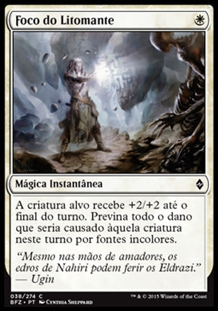 Foco do Litomante / Lithomancer's Focus - Magic: The Gathering - MoxLand