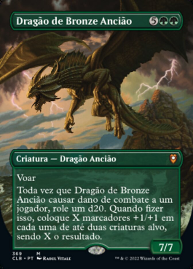 Dragão de Bronze Ancião / Ancient Bronze Dragon - Magic: The Gathering - MoxLand