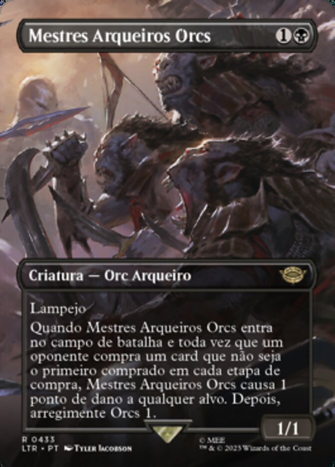 Mestres Arqueiros Orcs / Orcish Bowmasters - Magic: The Gathering - MoxLand