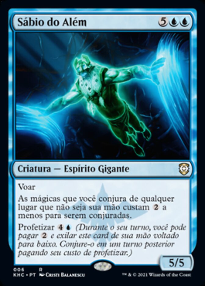 Sábio do Além / Sage of the Beyond - Magic: The Gathering - MoxLand