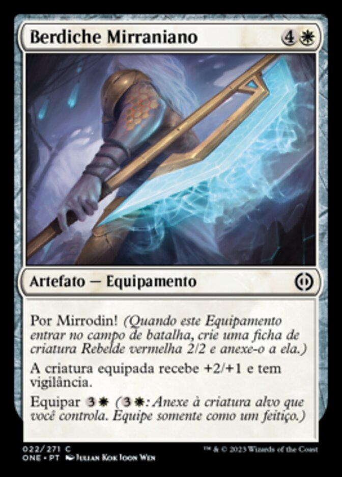 Berdiche Mirraniano / Mirran Bardiche - Magic: The Gathering - MoxLand