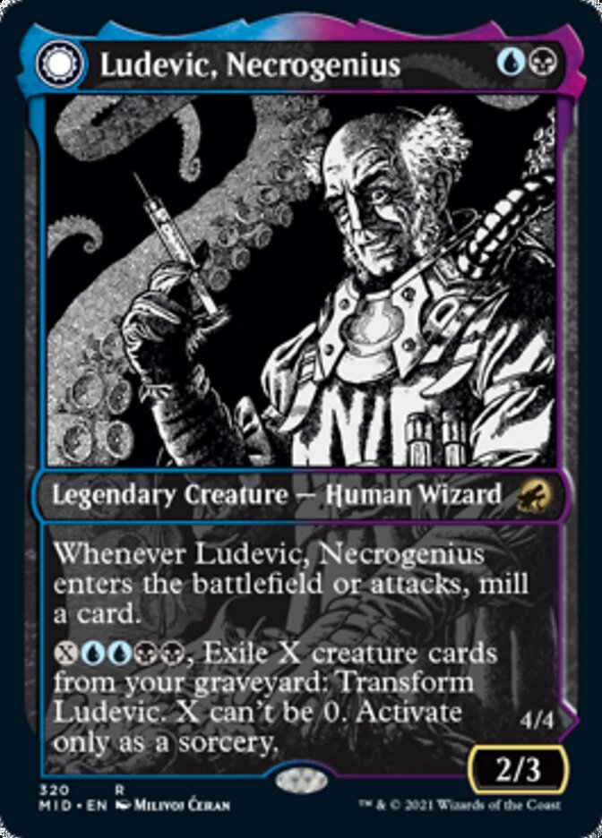 Ludevic, Necrogênio / Ludevic, Necrogenius - Magic: The Gathering - MoxLand