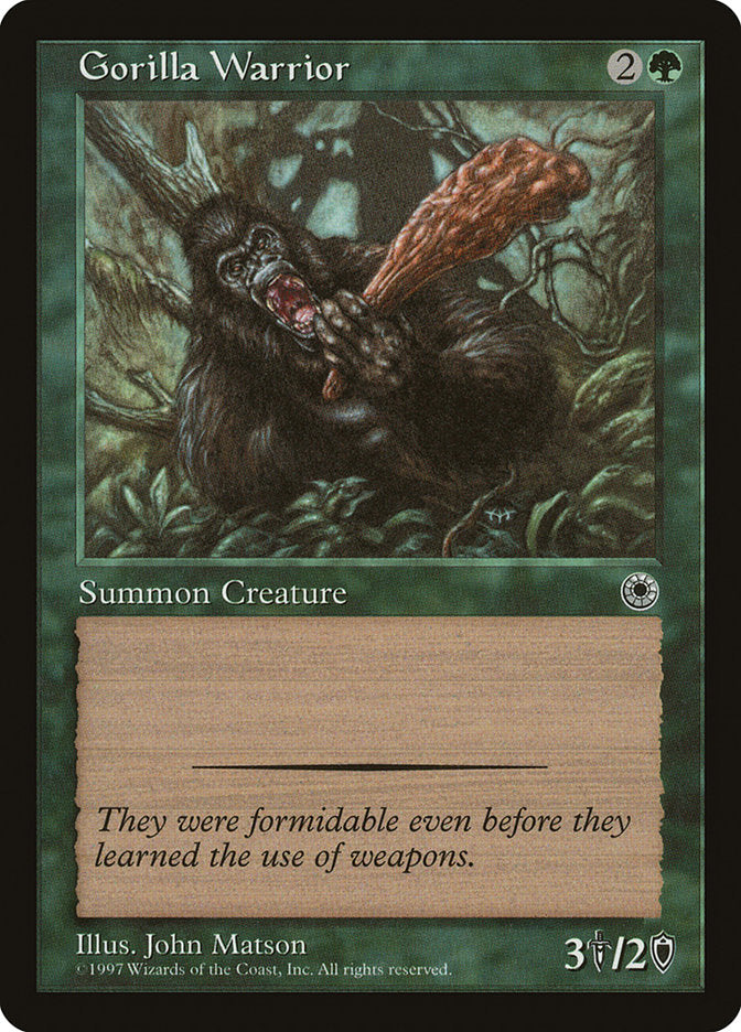 Gorila Guerreiro / Gorilla Warrior - Magic: The Gathering - MoxLand