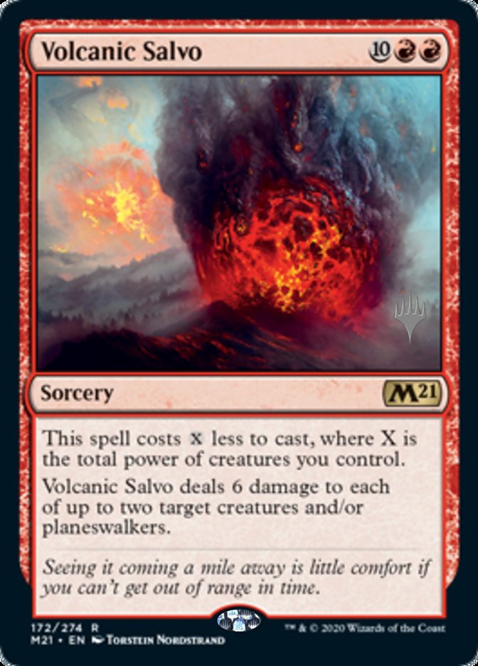 Salva Vulcânica / Volcanic Salvo - Magic: The Gathering - MoxLand