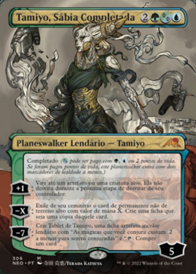 Tamiyo, Sábia Completada / Tamiyo, Compleated Sage - Magic: The Gathering - MoxLand